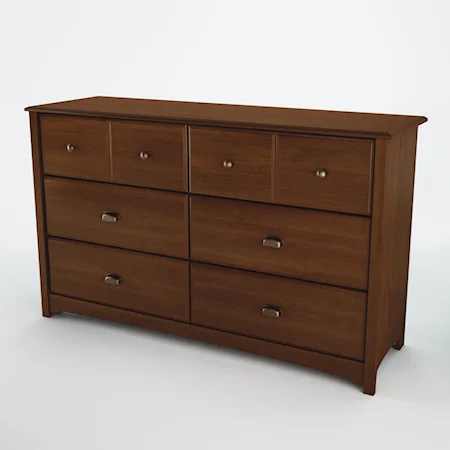 Six Drawer Dresser